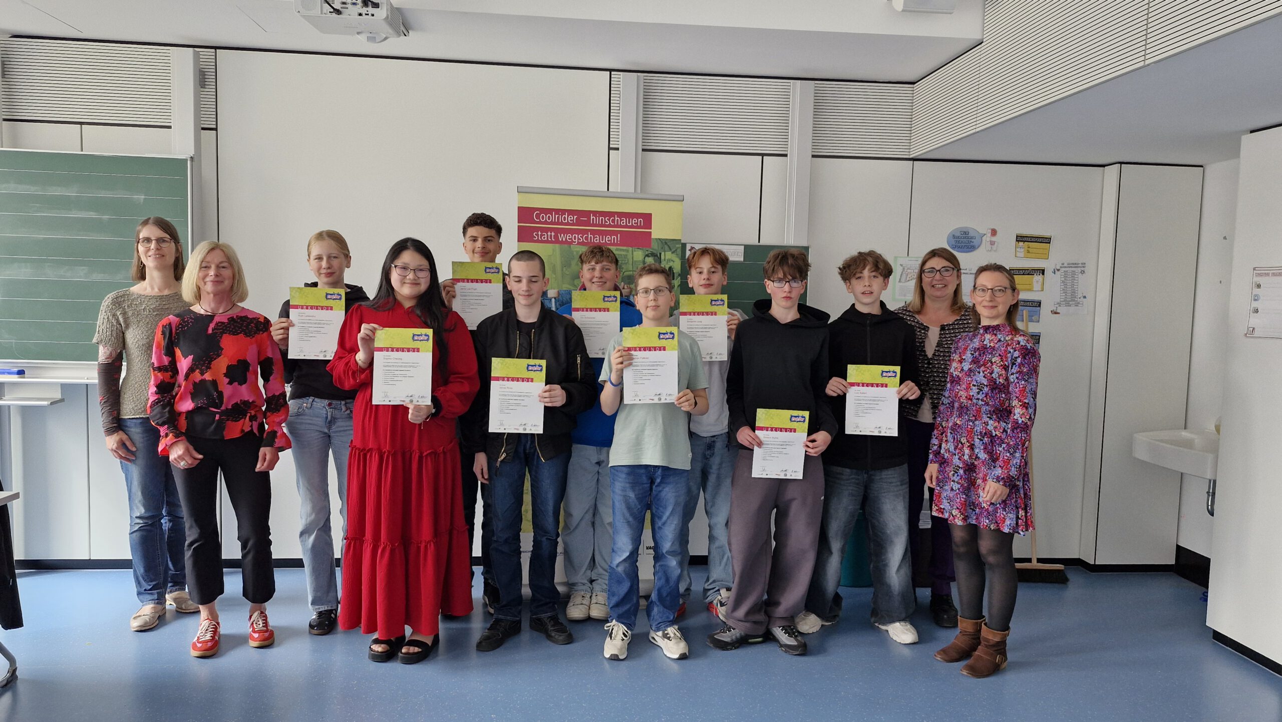 Mehr über den Artikel erfahren Ausbildung der Coolrider in den 8. Klassen