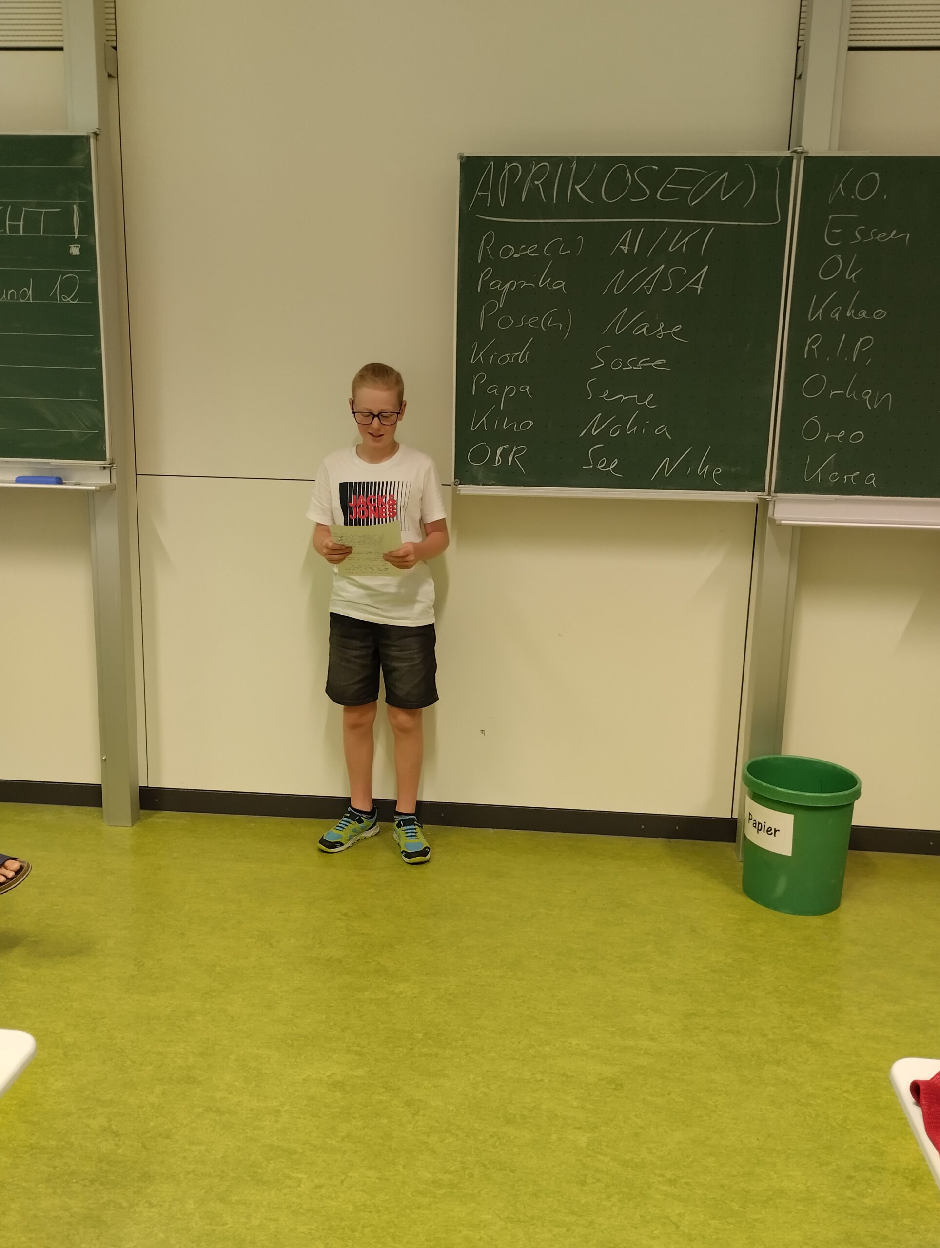 Mehr über den Artikel erfahren Workshop „Kreatives Schreiben“ in den 5. Klassen